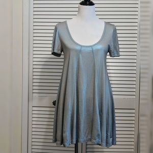 Free People Shimmering Scoop Neck Tunic